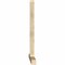 Ekena Millwork Portland Rough Sawn Timber Gable Bracket, Douglas Fir, 108"W x 58"H x 4"D x 4"F, 13/12 Pitch GBW108X58X0404POR00RDF - alternate 3